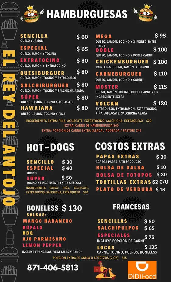 Imagen del menu